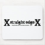 Straight Edge Mousepads
