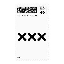 straight edge - punk postage by Tomaniac straight edge - punk postage