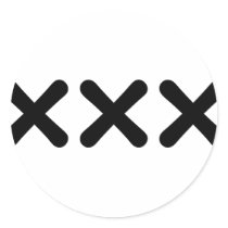 straight edge - punk stickers