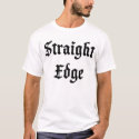 Straight Edge t-shirts