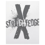 Straight Edge X dark grey Letterhead Design