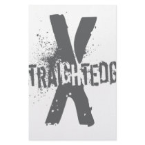 Straight Edge X dark grey stationery