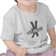 Straight Edge X dark grey Tee Shirt