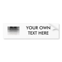 STRAIGHT FLAG DISTRESSED -.png Bumper Sticker