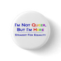 Straight for Equality buttons
