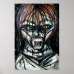 Straight Jacket Psycho Killer for Halloween Posters