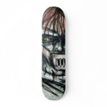 Straight Jacket Psycho Killer Halloween skateboard