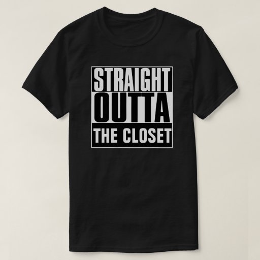 straight outta the closet shirt