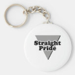 Straight Pride Key Chains