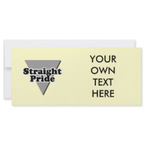 Straight Pride rack cards