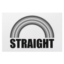 Straight Pride Rainbow Customized Stationery