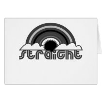 Straight Rainbow Card