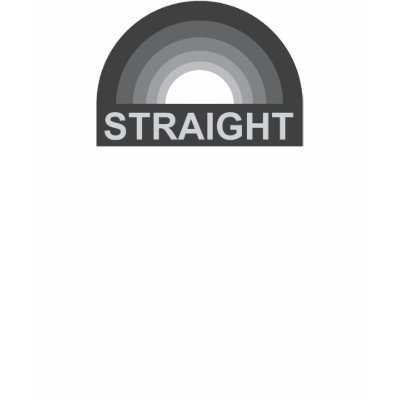 Straight rainbow t-shirts by classictshirts