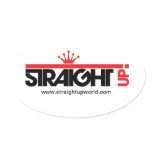 Straight Up! stickers