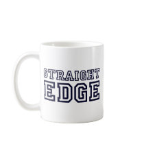 StraightEdge Coffee Mugs
