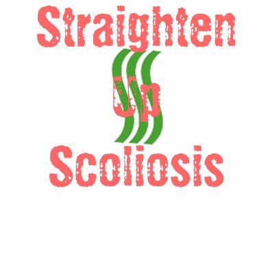 Straighten Up Scoliosis Tee Shirt by spnsf22