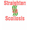 Straighten Up Scoliosis t-shirts