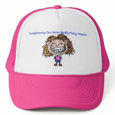 straightening out some really messy mouths-girl wi trucker hats by FlyKimmie