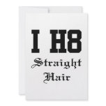 straighthair custom invitations