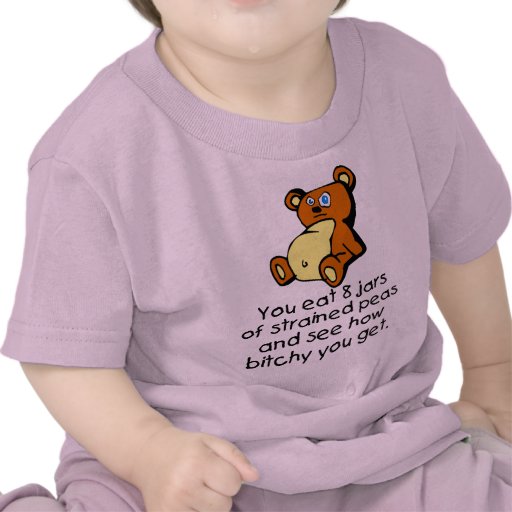 Strained Peas Baby T-shirt
