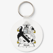 Strait Family Crest keychains by coatsofarms Strait Family Crest keychains