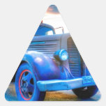 Stranahans Delivery Truck Triangle Sticker