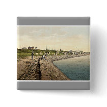 Strand, Busum, Schleswig-Holstein, Germany rare Ph Button