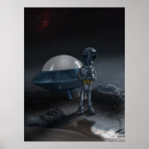 Stranded Alien Poster