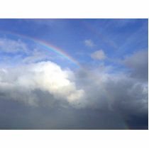 Strandhill Ireland Rainbows Couds Sky Photo Sculpture