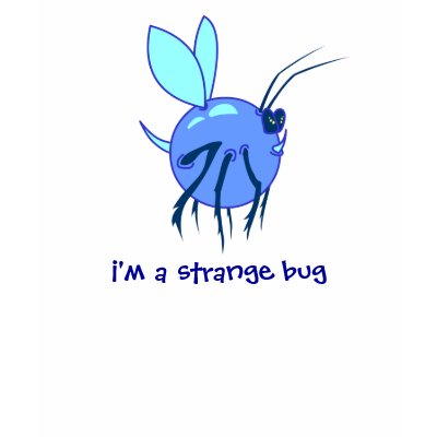 Strange Bug - Blue T Shirts by nhanusek