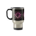 "Strange Dayzy" Travel Mug by CaroleArt "Strange Dayzy" Travel Mug