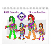 Strange Families 2012 Calendar