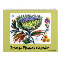 Strange Flowers Calendar