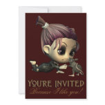 Strange Friends Halloween Party Invitation