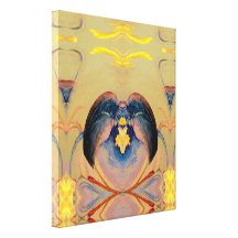 strange glance canvas prints