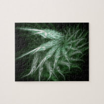 Strange green organism puzzles