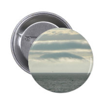 Strange Island In Fog Pinback Button