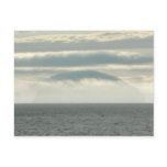 Strange Island In Fog Post Card