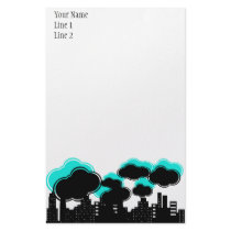 Strange Little City Binder stationery by CannibalCouture Strange Little City Binder stationery