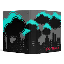 Strange Little City Custom Binder by CannibalCouture Strange Little City Custom Binder
