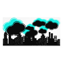 Strange Little City photo cards by CannibalCouture Strange Little City photo cards