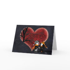 'Strange Love' Valentine Card card