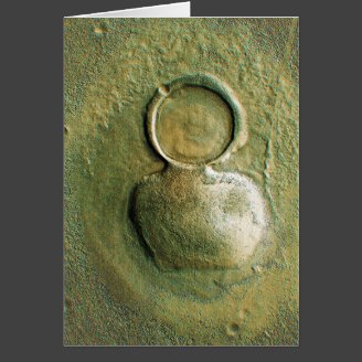 Strange Martian Craters