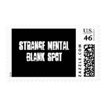Strange Mental Blank Spot Aa Postage Stamp