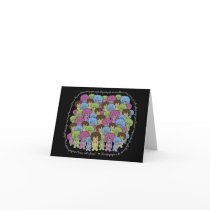 Strange People Note Card