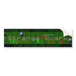 Strange Quark Circuit Board bumper stickers