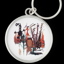 "Strange Time" Keychain
