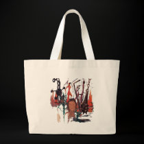 "Strange Time" Tote Bags bags