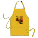 "Strange Time" Yellow Apron