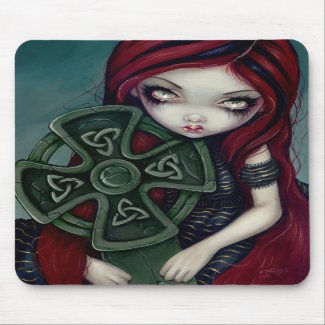 Strangely Lonely gothic fairy celtic Mousepad mousepad